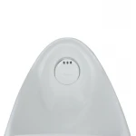 Писсуар напольный Qtap Scorpio с ИК-датчиком автоматического смыва 430х370х990 White QT1488101HW