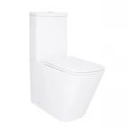 Унитаз напольный Qtap Tern Ultra Quiet безободковый с сиденьем Soft-Close QT17226003AW White