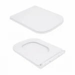 Унитаз напольный Qtap Tern Ultra Quiet безободковый с сиденьем Soft-Close QT17226003AW White
