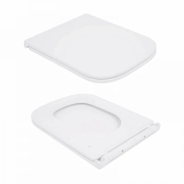 Унитаз напольный Qtap Tern Ultra Quiet безободковый с сиденьем Soft-Close QT17226003AW White