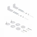 Унитаз напольный Qtap Tern Ultra Quiet безободковый с сиденьем Soft-Close QT17226003AW White