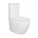 Унітаз-компакт Qtap Robin Ultra Quiet безободковий з сидінням Soft-close QT13226089AW