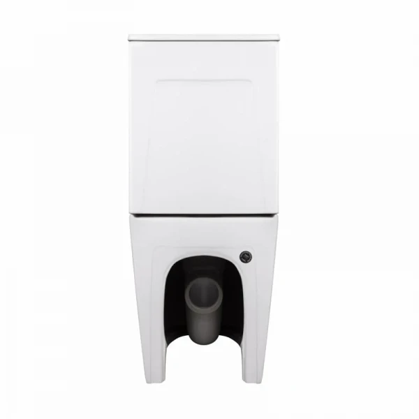 Унітаз-компакт Qtap Robin Ultra Quiet безободковий з сидінням Soft-close QT13226089AW