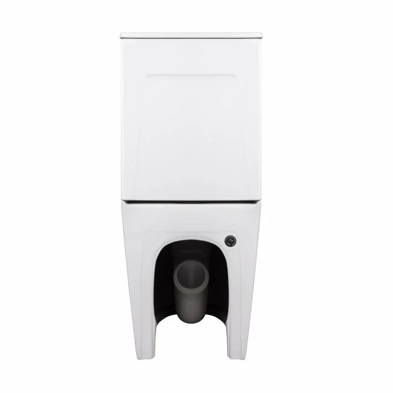 Унітаз-компакт Qtap Robin Ultra Quiet безободковий з сидінням Soft-close QT13226089AW