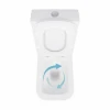 Унитаз-компакт Qtap Cardinal Ultra Quiet безободковый с сиденьем Soft-close QT04222168AUQ3W