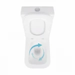 Унітаз-компакт Qtap Cardinal Ultra Quiet безободковий з сидінням Soft-close QT04222168AUQ3W