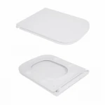 Унітаз-компакт Qtap Cardinal Ultra Quiet безободковий з сидінням Soft-close QT04222168AUQ3W