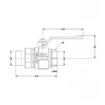 Кран шаровой 