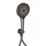 Душевая система универсальная Qtap Slavonice скрытого монтажа на два потребителя QTSLA113GMB45899 Gunmetal Black PVD