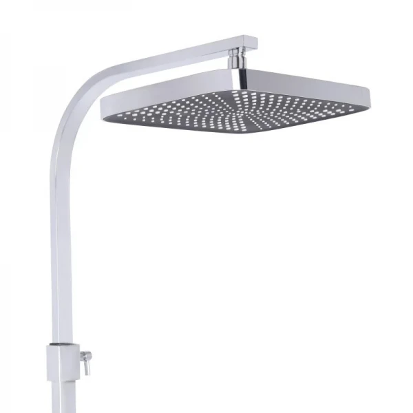 Душевая система универсальная Qtap Swan Cascada термостатическая на три потребителя (с изливом) QTSWA112CRM45902 Chrome