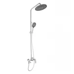 Душевая система универсальная Qtap Slavonice на три потребителя (с изливом) QTSLA111CRM45909 Chrome