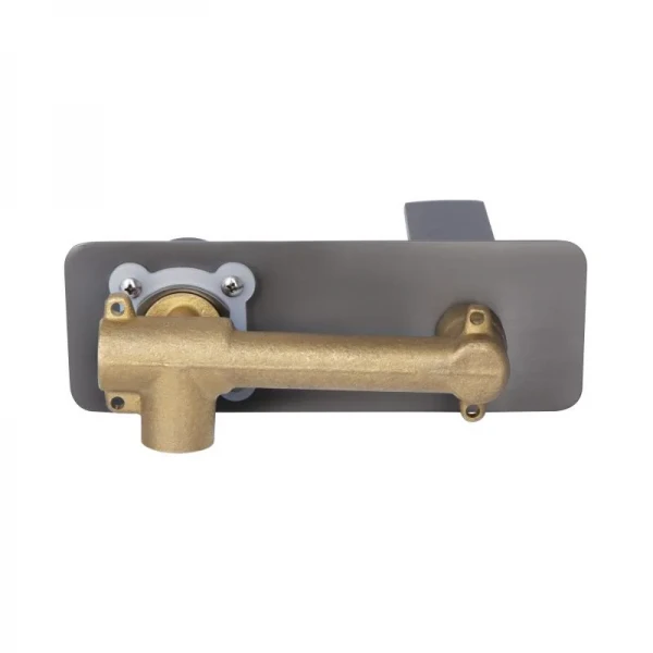 Смеситель для раковины Qtap Slavonice скрытого монтажа QTSLA273GMB45920 Gunmetal Black PVD