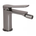 Смеситель для биде Qtap Slavonice QTSLA255GMB45923 Gunmetal Black PVD