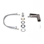 Смеситель для биде Qtap Slavonice QTSLA255GMB45923 Gunmetal Black PVD