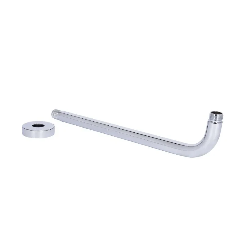 Кронштейн для верхнього душу Qtap Trubice 400 мм округлий QTTRU120CRM45926 Chrome