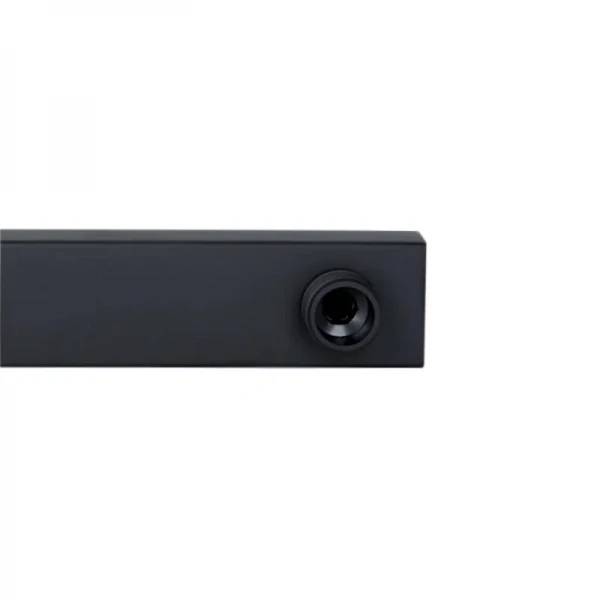 Кронштейн для верхнего душа Qtap Trubice 400 мм прямоугольный QTTRU120BLM45929 Black Matt