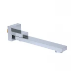 Излив для систем скрытого монтажа Qtap Vytok 200 мм прямоугольный QTVYT246CRM45936 Chrome