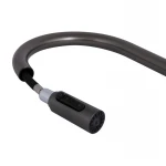 Смеситель для кухни Qtap Rozcesti с выдвижным изливом с подключением для питьевой воды QTROZ366GMB45939 Gunmetal Black PVD