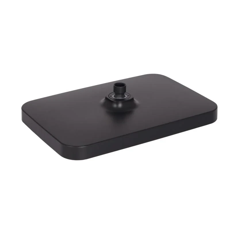 Лейка для верхнего душа Qtap Hlavova 330х220 мм прямоугольная QTHLA107BLM45945 Black Matt