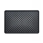 Лейка для верхнего душа Qtap Hlavova 280x190 мм прямоугольная QTHLA107BLM45947 Black Matt