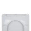 Сидіння для унітаза Qtap (Swan Ultra, Jay Ultra) з мікроліфтом Slim QT99SC6106W