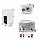 Котел газовый Airfel Elegant 18 кВт двухконтурный