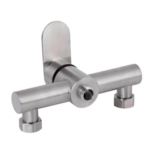 Смеситель для душа Lidz Luna 010 (с душевым гарнитуром) (k35) LDLUN010NKS46095 Nickel