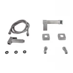 Набор для гигиенического душа Lidz Kubis 110 Nickel LDKUB110NKS46103 прямоугольный