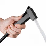 Набор для гигиенического душа Lidz Kubis 110 Black LDKUB110BLA46104 прямоугольный