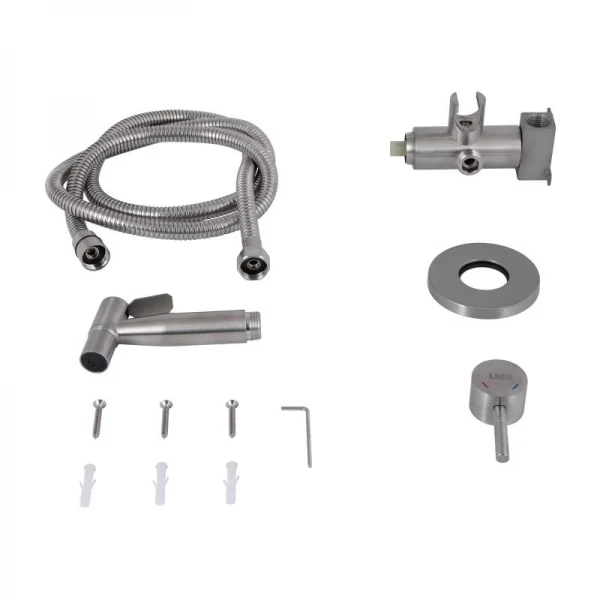 Набор для гигиенического душа Lidz Aria 111 Nickel LDARI111NKS46105 округлый