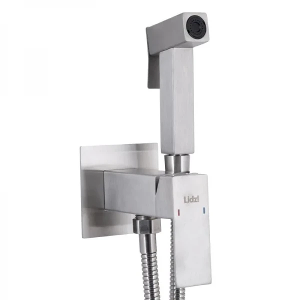 Набор для гигиенического душа Lidz Kubis 111 Nickel LDKUB111NKS46106 прямоугольный