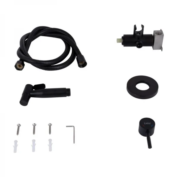 Набор для гигиенического душа Lidz Aria 111 Black LDARI111BLA46107 округлый