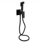 Набор для гигиенического душа Lidz Kubis 111 Black LDKUB111BLA46108 прямоугольный