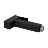 Набор для гигиенического душа Lidz Kubis 111 Black LDKUB111BLA46108 прямоугольный