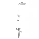 Душевая система универсальная Lidz Aria 1033 на три потребителя (с изливом) (k35) LDARI1033NKS46109 Nickel