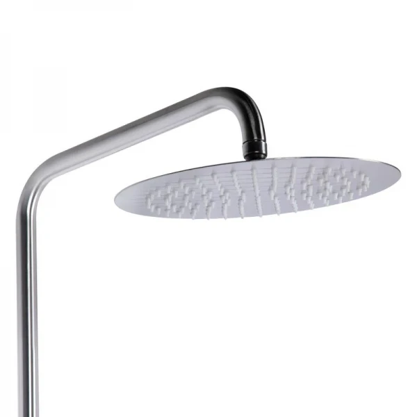 Душевая система универсальная Lidz Aria 1033 на три потребителя (с изливом) (k35) LDARI1033NKS46109 Nickel