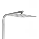 Душова система універсальна Lidz Kubis 1033 на три споживача (з виливом) (k35) LDKUB1033NKS46110 Nickel