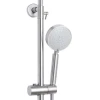 Душевая стойка универсальная Lidz Aria 1120 на два потребителя LDARI1120NKS46112 Nickel