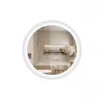 Дзеркало Qtap Taurus R600 з LED-підсвічуванням Touch, з антизапотіванням, з димером, рег. темп. кольору (3000-6500K) QT2478R607