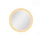 Дзеркало Qtap Taurus R600 з LED-підсвічуванням Touch, з антизапотіванням, з димером, рег. темп. кольору (3000-6500K) QT2478R607