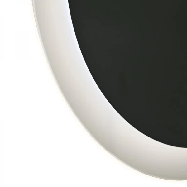 Дзеркало Qtap Taurus R600 з LED-підсвічуванням Touch, з антизапотіванням, з димером, рег. темп. кольору (3000-6500K) QT2478R607