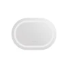 Дзеркало Qtap Gemini 500х700 з LED-підсвічуванням Touch, з антизапотіванням, з димером, рег. темп. кольору (3000-6500K) Reverse QT2578R5070
