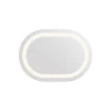 Дзеркало Qtap Gemini 500х700 з LED-підсвічуванням Touch, з антизапотіванням, з димером, рег. темп. кольору (3000-6500K) Reverse QT2578R5070