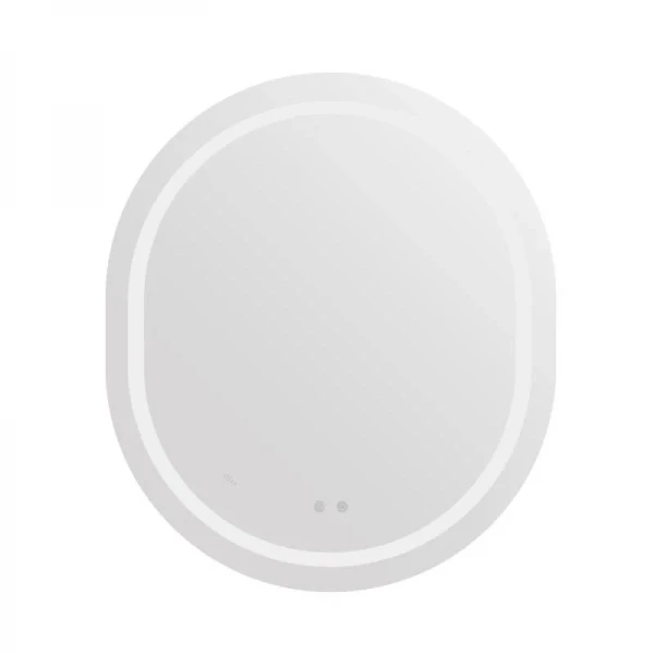 Дзеркало Qtap Gemini 800х700 з LED-підсвічуванням Touch, з антизапотіванням, з димером, рег. темп. кольору (3000-6500K) Reverse QT2578R8070