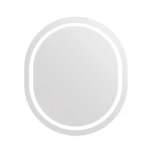 Дзеркало Qtap Gemini 800х700 з LED-підсвічуванням Touch, з антизапотіванням, з димером, рег. темп. кольору (3000-6500K) Reverse QT2578R8070