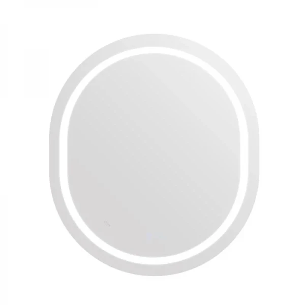 Дзеркало Qtap Gemini 800х700 з LED-підсвічуванням Touch, з антизапотіванням, з димером, рег. темп. кольору (3000-6500K) Reverse QT2578R8070
