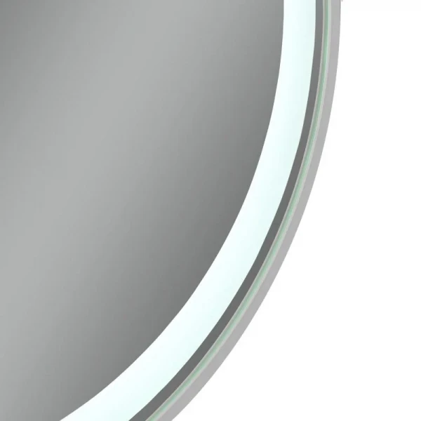 Дзеркало Qtap Gemini 800х700 з LED-підсвічуванням Touch, з антизапотіванням, з димером, рег. темп. кольору (3000-6500K) Reverse QT2578R8071W