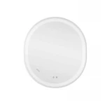 Дзеркало Qtap Gemini 800х700 з LED-підсвічуванням Touch, з антизапотіванням, з димером, рег. темп. кольору (3000-6500K) Reverse QT2578R8071W
