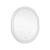Дзеркало Qtap Gemini 800х700 з LED-підсвічуванням Touch, з антизапотіванням, з димером, рег. темп. кольору (3000-6500K) Reverse QT2578R8071W