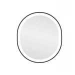 Дзеркало Qtap Gemini 800х700 з LED-підсвічуванням Touch, з антизапотіванням, з димером, рег. темп. кольору (3000-6500K) Reverse QT2578R8072B